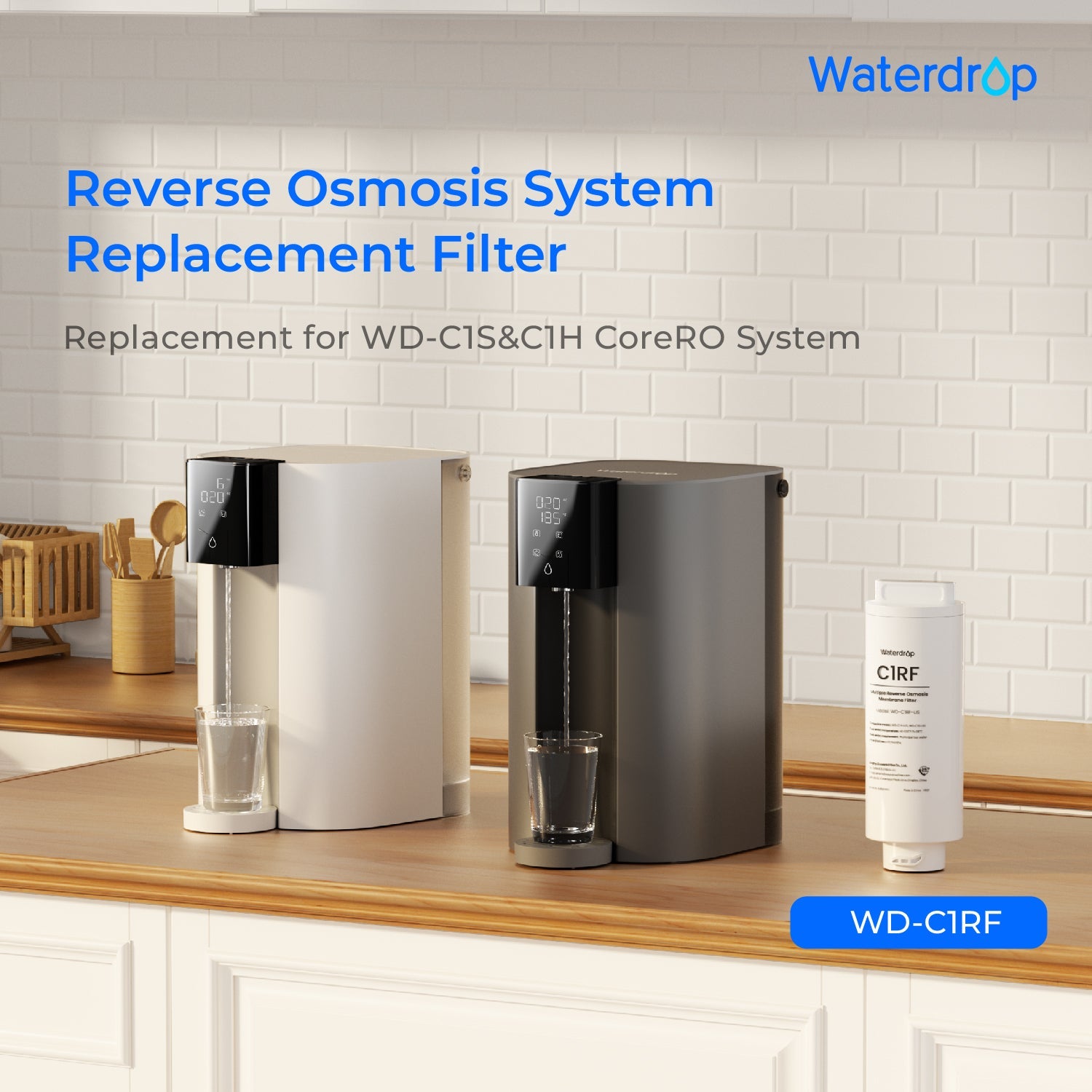 C1RF Replacement Filter for Waterdrop C1S & C1H RO Systems