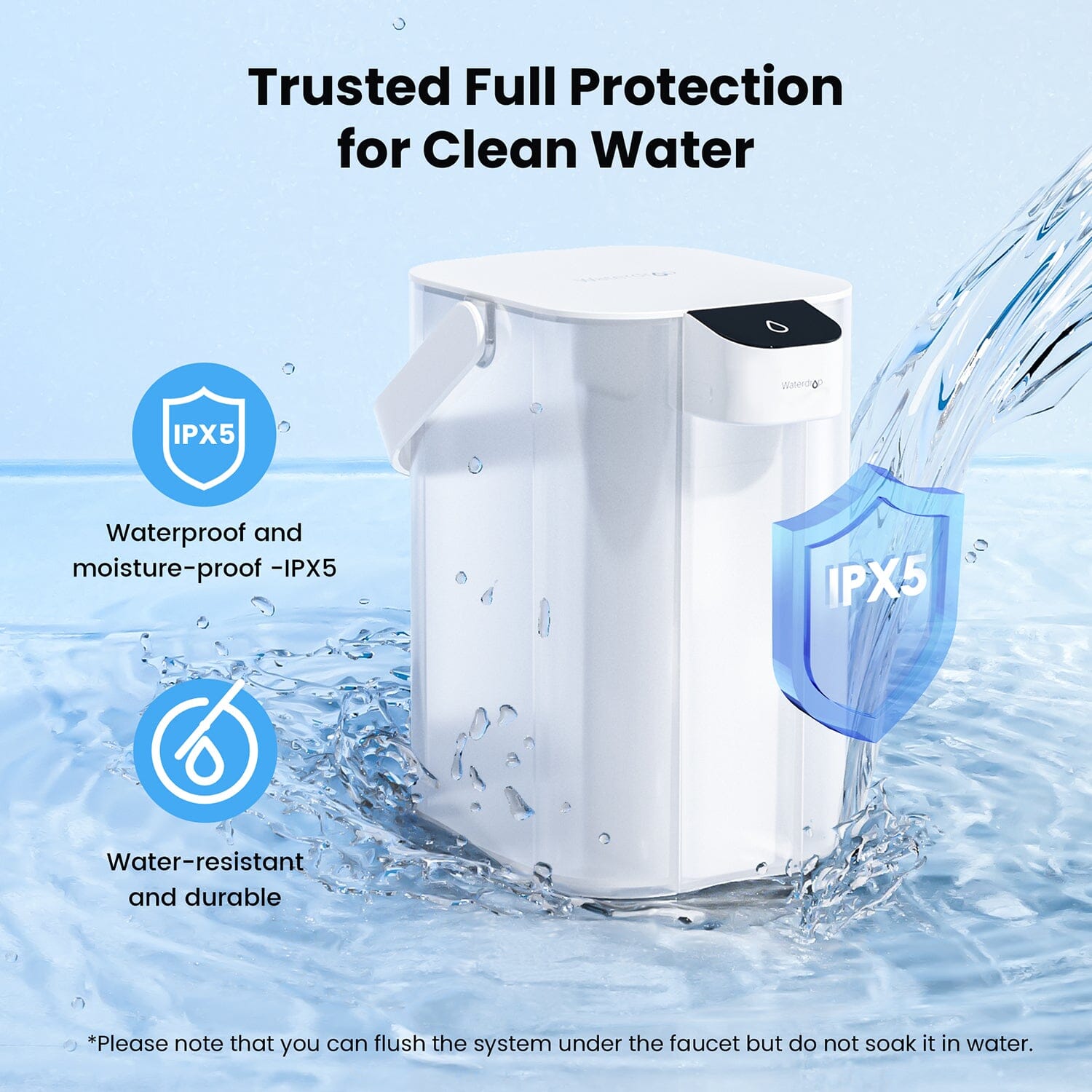 Waterdrop ED01 Countertop Electric Water Dispenser - 1s Instant