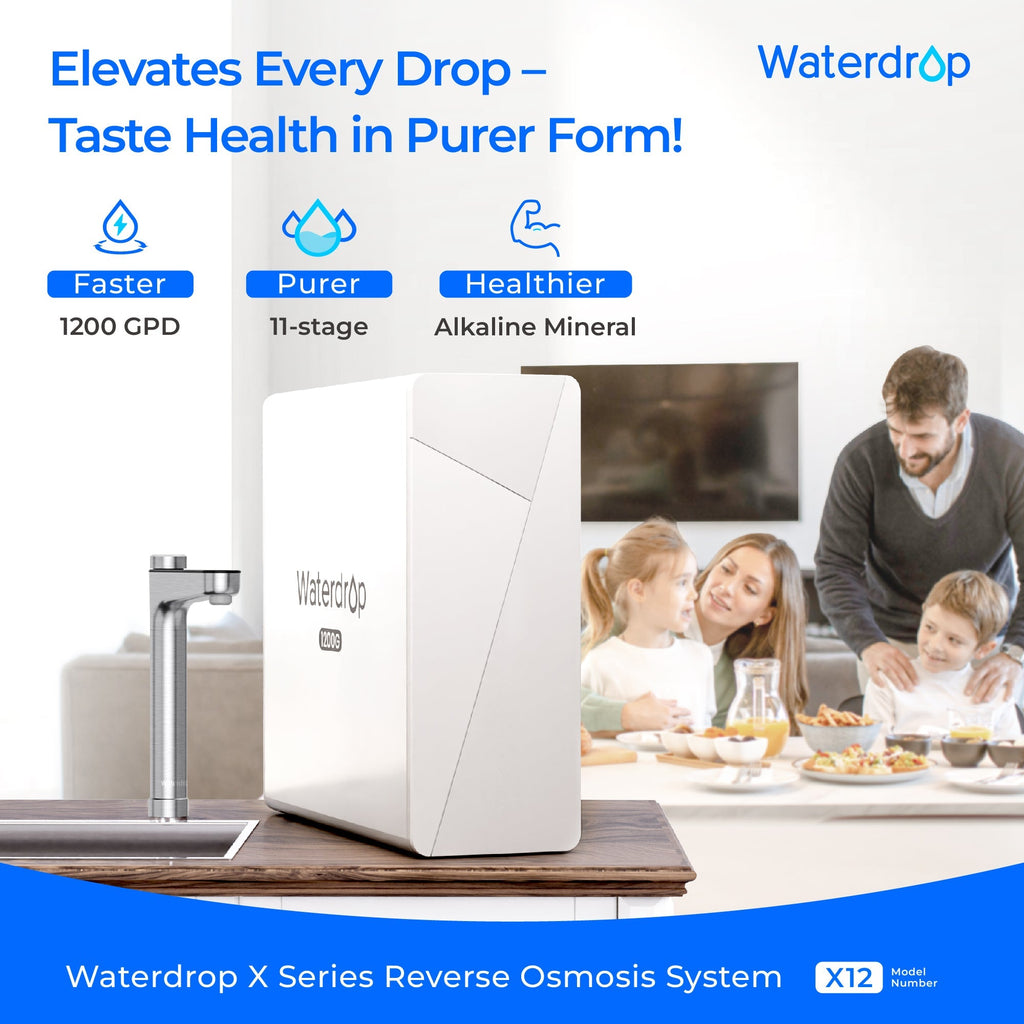 Waterdrop X12 Alkaline Reverse Osmosis System - X Series