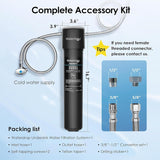 Waterdrop Under Sink Water Filter, Direct Connect Filtration System UA