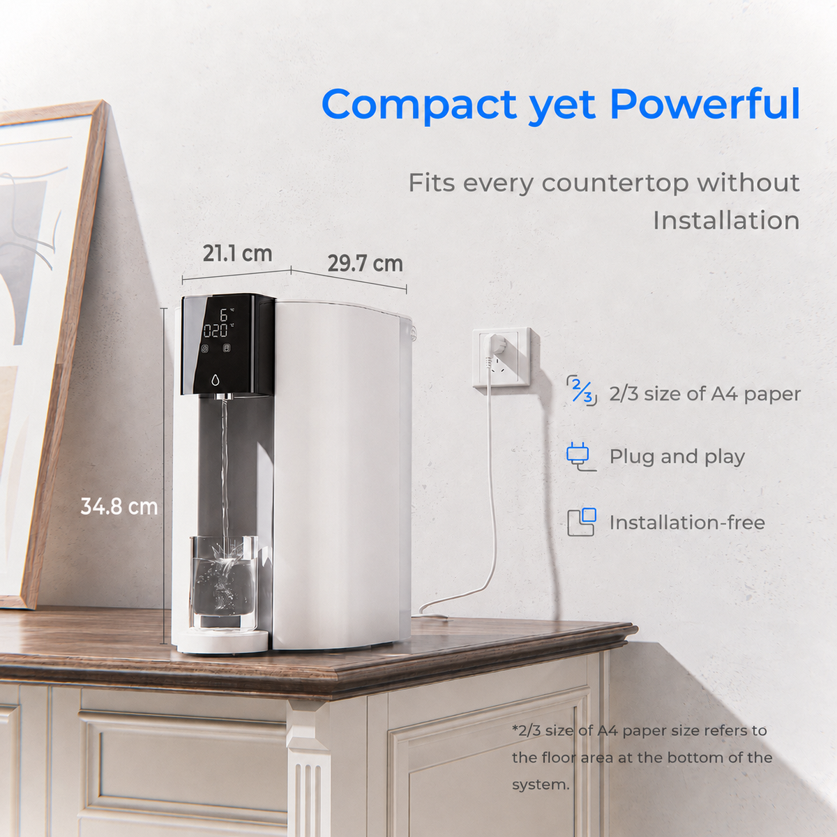 Waterdrop C1S Countertop Reverse Osmosis System - CoreRO Series