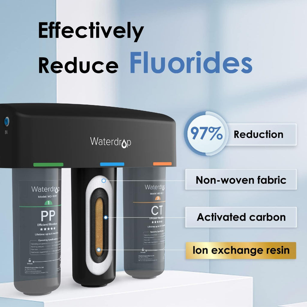 Waterdrop TSA Premium 3-Stage Undersink Water Filter System