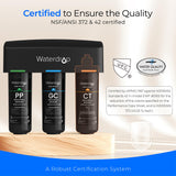 Waterdrop TSA Premium 3-Stage Undersink Water Filter System
