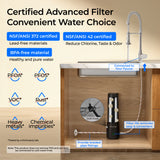 Waterdrop FUL12 Replacement Filter Cartridge for UL12A Undersink Water Filter