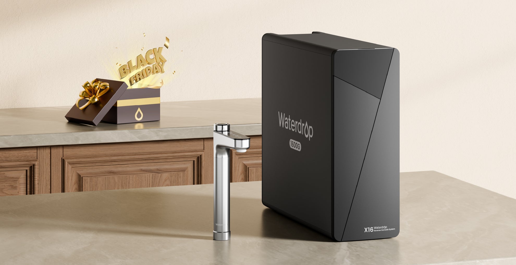 Waterdrop X16 Undersink Reverse Osmosis System