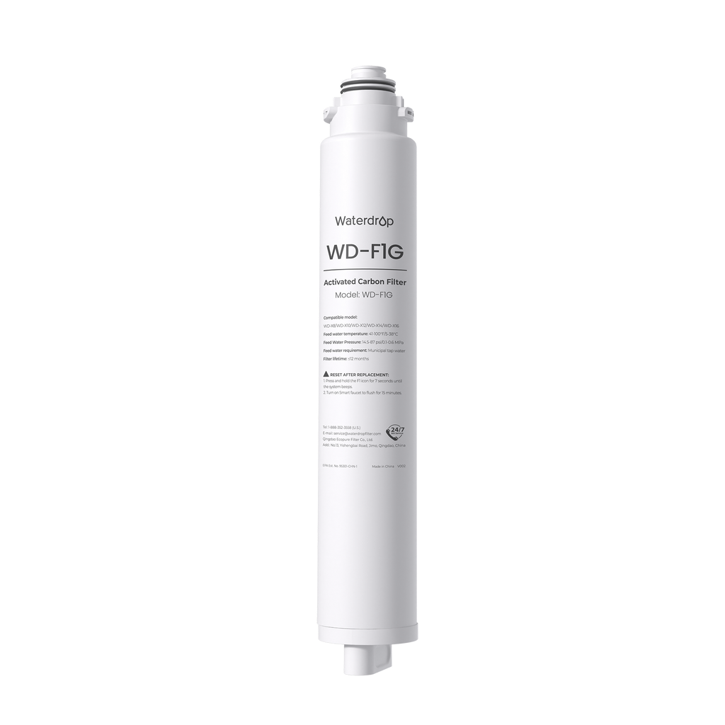 F1G Replacement Filter for Waterdrop X8 Tankless RO System