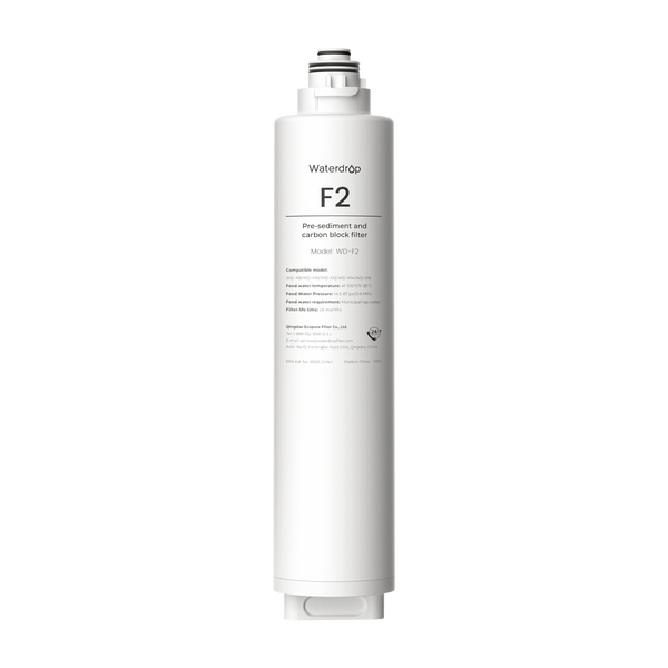 F2 Replacement Filter for Waterdrop X Series RO System