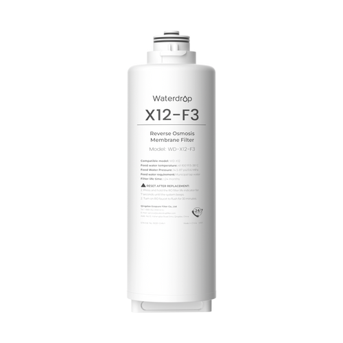 X12-F3 RO Replacement Filter for Waterdrop X12 RO System