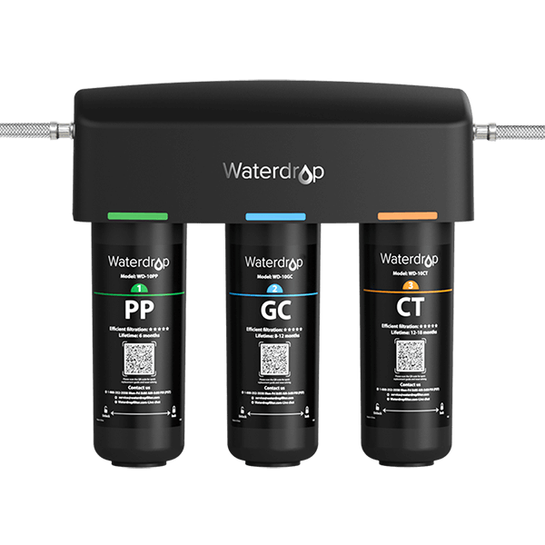 Waterdrop TSA Premium 3-Stage Undersink Water Filter System