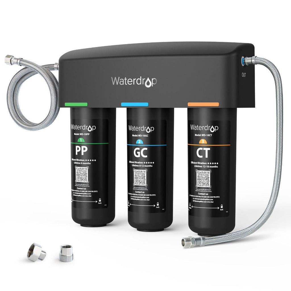 Waterdrop TSA Premium 3-Stage Undersink Water Filter System